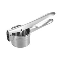 Manual Juicer Hand Press Stainless Steel Lemon Lime Orange Squeezer Versatile Kitchen Gadget for Juicing Citrus Draining Cabbage Mashing Potatoes A