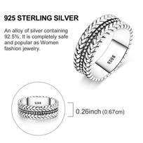 Original 925 Silver Ring Sun Star Moon Love Bowknot Sunflower Ring For Women Wedding Anniversary Ring Jewelry Gift 6