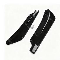 For BMW 5 Series E60 E61 M Sport 2004-2010 Rear Bumper Side Splitters Diffuser Exhaust Pipe Winglets Trim Extensions