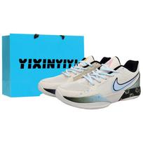 Nike Ja Morant 2 Abrasion Resistant Slip Resistant Low top Basketball Shoes Unisex Starry Night Blue FD7327-100(Team400-) 40.5