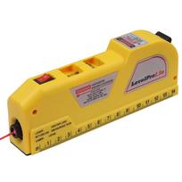 Multipurpose Level Laser Horizon Vertical Measure Tape Horizontal Ruler 4 in 1 Infrared Laser Level Cross Line laser tape geltona