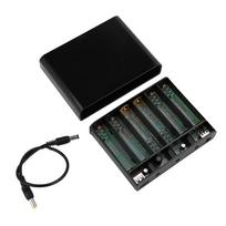 5V 9V 12V Output 6x 18650 Battery UPS Uninterrupted Power Supply DIY Power Bank Box for House Router Cellphone Tablet Modem juoda