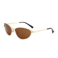 VAKA Brand European American Style Women's Sunglasses Oval Shape Wind Proof Women's Sun Glasses Outdoor Bicycling Man Sunglass