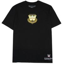 Mitchell & Ness Shirt - WWE LEGENDS Bret Hitman Hart M juoda