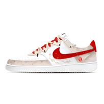 Nike Court Vision 1 Skateboard Shoes Women's Red White DH3158-101(Team1895-) 37.5