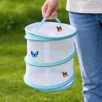 Butterfly Terrarium, Professional Breathable Habitat for Children Aged 5 And Over. mėlyna