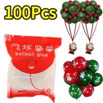 100-3000pcs Double-sided Adhesive Dots Transparent Removable Balloon Adhesive Tape Glue for Christmas Party Balloon Accessories As shown