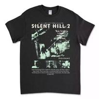 New Silent Hill 2 Black Shirt, Horror Survival Gaming Shirt Unisex T-Shirt S įvairiaspalvis