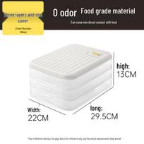 COOKER KING Stackable Dumpling Storage Container