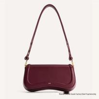 JW PEI Pudding Bag: Stylish Handheld & Crossbody Shoulder Bag for Women 26.5*6*14.5 cm bordinė