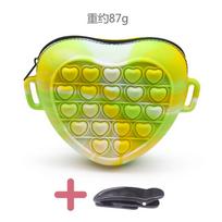 Silicone pet fanny pack feeding bag cat and dog snack bag outdoor dog food bag cat food training bag going out portable fanny pack