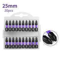 Kryžinis atsuktuvas antgalis Neslystantis PH2 antgalis Lydinio plienas Magnetinis Kietumas-Smūginis grąžtas 25/50/65/70/90/150mm Elektrinis grąžtas