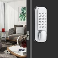 Keypad Door Lock, Keyless Entry Lock Mechanical Combination Knob for