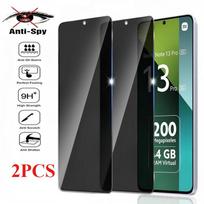 Anti Spy Screen Protector For Xiaomi 17T 15T 14T 13T 12T 11T13 12s 11s 10s 9s 15C 14C A5 Poco C71  M6 F5 X5 K80 Pro Ultra Privacy Tempered Glass Film Redmi Note 8 juoda