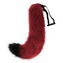 Halloween Cos Handmade Simulation Fox Plush Tail Beast Tail Anime Cosplay Party Props Accessories