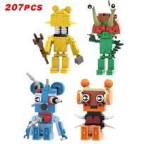 New I Sprunki Figures Building Block Set Dark Horror Sprunki Toy Set Simon Wenda Figure Building Construction Toy Xmas Easter Gift Present