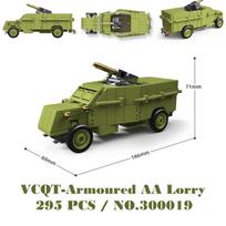 Military Tanks Stuart SdKfz251 PanzerVI Sherman US Army Quan Guan WW2 Soldier Figure Scale Model Building Block Brick kid Children Toy