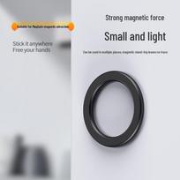 Zinc Alloy MagSafe Wall-Mounted Car Phone Ring Stand auksas