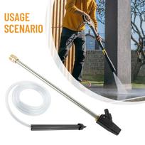 Kranzle M22 Male Power Washer Sandblasting Attachment Kit Including Ceramic Nozzle Rubber Tube for Removing Rust Paint and Dirt China Mainland