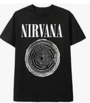 26 Nirvana Vestibule Circle Black T-shirt Grunge Men Medium 2 Sides Printed New Unisex T-Shirt S įvairiaspalvis