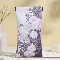 Automatic Closing Sun Glasses Case Oil Painting Soft Shell Eyewear Storage Bag Waterproof PU Leather Sunglasses Protective Cover