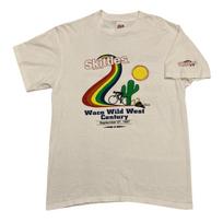 Vintage Skittles 1997 Waco Wild West Century Bike Race T-shirt L Single Stitch S