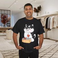 Cute Shiba Inu Dog Arcade Joystick Gamer Graphic T-shirt 2XL