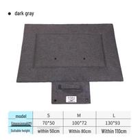 All-Season Water-Repellent Easy-Clean Dog House Mat - Scratch & Dirt Resistant for Small, Medium, Large Pets S