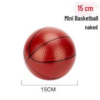 Kids' Wall-Mounted Iron Basketball Hoop, Indoor/Outdoor Backboard Toy
