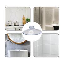 Window Suction Cup Kitchen Suckers Suction Cups Wall Wide Range 10pcs Any Type Clear Plastic Hanger Rubber Ornament 40mm