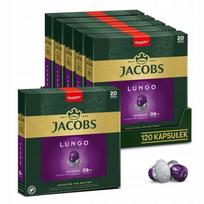 Kapsułki Jacobs Lungo 8 Intenso Do Nespresso(R)* 6X 20 Szt, 120 Kaw