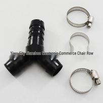 Y-Type Three-Way Plastic Hose Barb Connector for Water Pipes