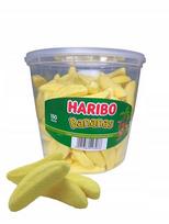 Żelki Pianki Owocowe Haribo Bananowe Banany 150 Sztuk / 1050G Niemieckie