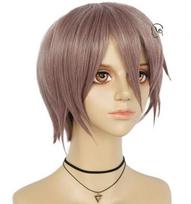 12Inch Anime Danganronpa Togami Byakuya Short Wig Cosplay Costume Dangan Ronpa Heat Resistant Synthetic Hair Men Women Wigs 12Inch ruda