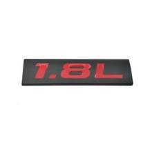 Automobilio stiliaus 1,8 l logotipo emblemos lipdukas sparno sparno ženklelio lipdukas Metaliniai automobilių priedai C