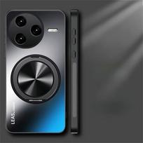 Matte magnetinis dėklas POCO F7 Ultra smūgiams atsparus kietas buferis stovas laikiklis dangtelis dėklai POCO F7 Ultra F7Pro korpusui for POCO F7 Pro juoda