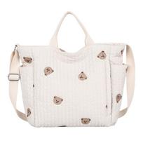 Multifunctional Diaper Bag For Mom Spacious with Multiple Pockets, Travel Handbag Organiser Pfor Shopping or Park Visits
