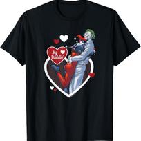 Harley Quinn My Puddin' T-Shirt S juoda