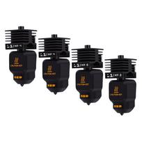 4Pcs Hotend Kit Replacement for Bambu Lab P2S H2D H2S H2C 3D Printer 0.4 0.4 0.6 0.8MM High Flowrate Hotend Set with