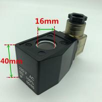 Copper Wire Solenoid Valve Coil AB410, 2W, Inner Hole 16mm, Height 40mm