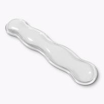 Mouse Pad With Wrist Rest, Keyboard Rest, Anti Slip Silicone Transparent Desktop Office Game Console, Mouse Wrist Rest S