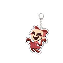 For TADC Pomni Jax Caine Kinger Zooble Gangle Ragatha Anime Peripheral Acrylic KeyChain Creativity Backpack Accessories Gift
