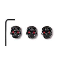 3Pcs Guitar Knobs Skull Head Shaped Volume Tone Control Knobs Buttons for Electric Guitar Replacement Parts Accessories juoda