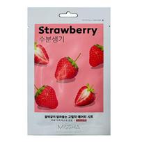 MISSHA Airy Fit Sheet Mask (Strawberry) - Water Type (10 Sheets) Strawberry - Water Type (10 Sheets)