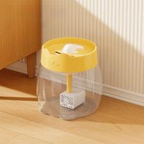Large Capacity Automatic Cat Water Dispenser Silent Operation Filter System Automatic Cat Drink Bowl Detachable geltona