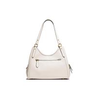 Coach Lori 31 Spalvų Blokų Akmenukų Odos Didelė Rankinė Per Petį Moteriškos Rankinės Off-White C4824-B4HA Basic Set (Bag+Dust Bag) white