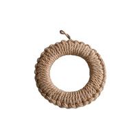 Heat Proof Jute Woven Pot Pad Heat Insulated Pan Place-mat Coaster Pot Holders  Household 14CM