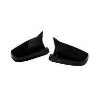 For BMW 5 6 7 Series E60 E61 E63 E64 F06 F07 F10 F11 F13 F01-F04 Carbon Fiber pattern Black Side Wing Rearview Mirror Cover Cap