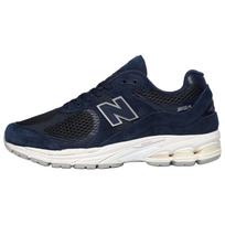 New Balance Unisex 2002R Navy Suede & Mesh Sneakers M2002WA 44