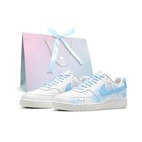 Nike Court Vision Low Maris Sal Sweetheart, Shopping Bag Casual Skate Shoes Women's Valentine's Day Edition FV9952-104(Team1004-LD) 36.5